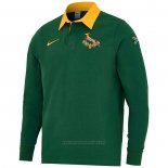 Maillot Afrique Du Sud Manches Longue Rugby 2025-2026 Entrainement