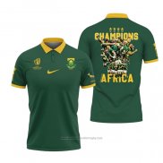 Maillot Afrique Du Sud Rugby 2023 Champion Vert