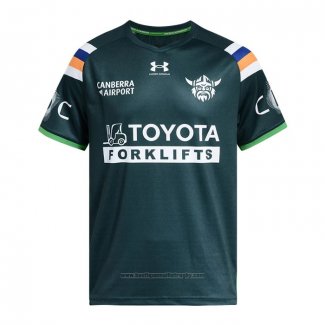 Maillot Canberra Raiders Rugby 2026 Entrainement Vert