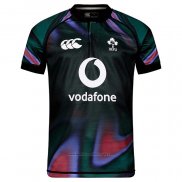 Maillot Irlande Rugby 2025-2026 Pre Partido Noir