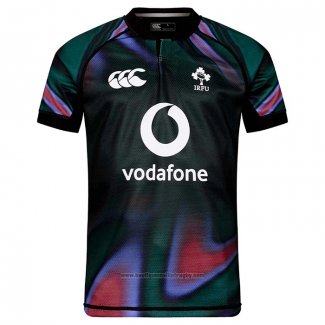 Maillot Irlande Rugby 2025-2026 Pre Partido Noir