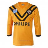 Maillot Wests Tigers Manches Longue Rugby 1989 Retro