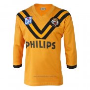 Maillot Wests Tigers Manches Longue Rugby 1989 Retro