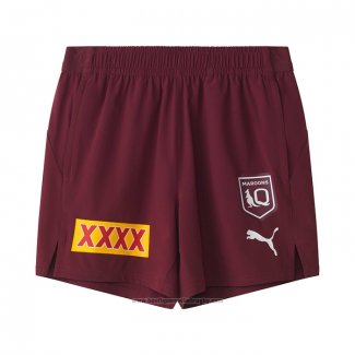 Shorts Queensland Maroons Rugby 2026 Rouge