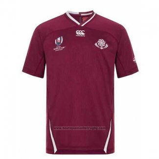 Maillot Georgie Rugby RWC 2019 Marron