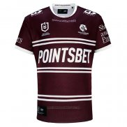 Maillot Manly Warringah Sea Eagles Rugby 2024 Domicile
