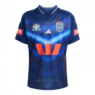 Maillot Nsw Blues Rugby 2025 Captains Run
