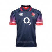 Maillot Angleterre Rugby 2017-2018 Exterieur Noir