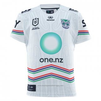 Maillot Nouvelle-zelande Warriors Rugby 2025 Indigene Blanc