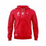 Sweats A Capuche Pays De Galles Rugby 2025 Rouge