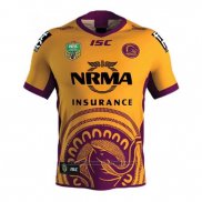 Maillot Brisbane Broncos Rugby 2018-2019 Indigene