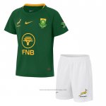 Maillot Enfant Afrique Du Sud Rugby 2025 Domicile