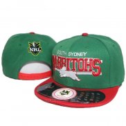 NRL Snapback Casquette South Sydney Rabbitohs Vert Rouge