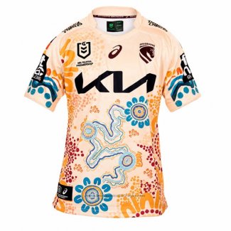 Maillot Brisbane Broncos Rugby 2026 Indigene