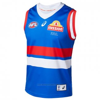 Maillot Western Bulldogs AFL 2023 Domicile Bleu