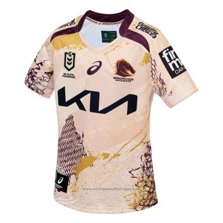 Maillot Brisbane Broncos Rugby 2025 Indigene