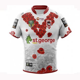 Maillot St George Illawarra Dragons Rugby 2018-2019 Commemorative