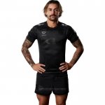 Maillot Brisbane Broncos Rugby 2025 Captains Run Noir