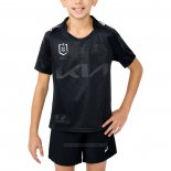 Maillot Enfant Brisbane Broncos Rugby 2025 Captains Run Noir