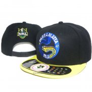 NRL Snapback Casquette Parramatta Eels Noir Jaune