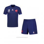 Maillot Enfant Kits France Rugby 2023 World Cup Domicile