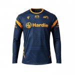 Maillot Parramatta Eels Manches Longue Rugby 2026 Bleu