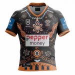 Maillot Wests Tigers Rugby 2025 Indigene