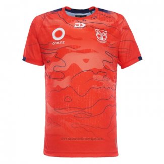 Maillot Nouvelle-zelande Warriors Rugby 2024 Entrainement Orange