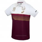 Maillot Polo Brisbane Broncos Rugby 2025 Domicile