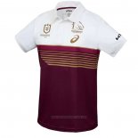 Maillot Polo Brisbane Broncos Rugby 2025 Domicile
