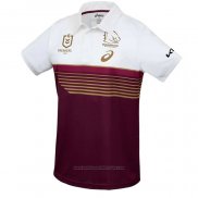 Maillot Polo Brisbane Broncos Rugby 2025 Domicile