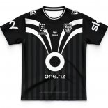 Maillot Enfant Nouvelle-zelande Warriors Rugby 2025 Entrainement Noir
