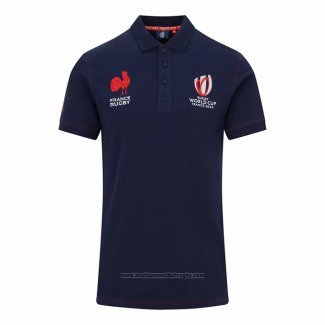 Maillot Polo France Rugby 2023 World Cup Bleu