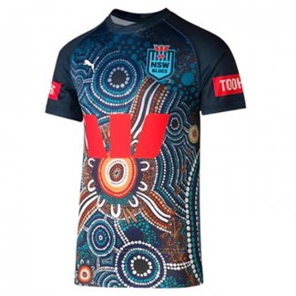 Maillot Blues Rugby 2023 Indigene