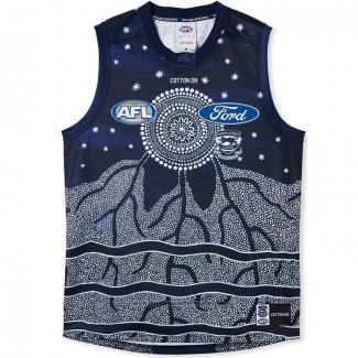 Maillot Geelong Cats AFL 2023 Indigene