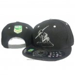 NRL Snapback Casquette Melbourne Storm Noir