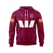 Sweats A Capuche Queensland Maroons Rugby 2024 Rouge