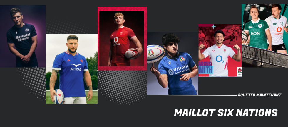 Maillot Rugby Six Nations 2026
