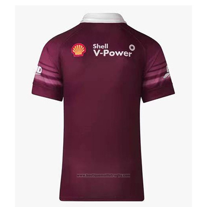 Maillot De Sport Canterbury Queensland Maroons 2010 – Rugby League Taille M – Origine