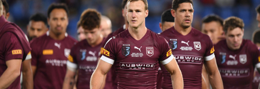 maillot rugby Queensland Maroons