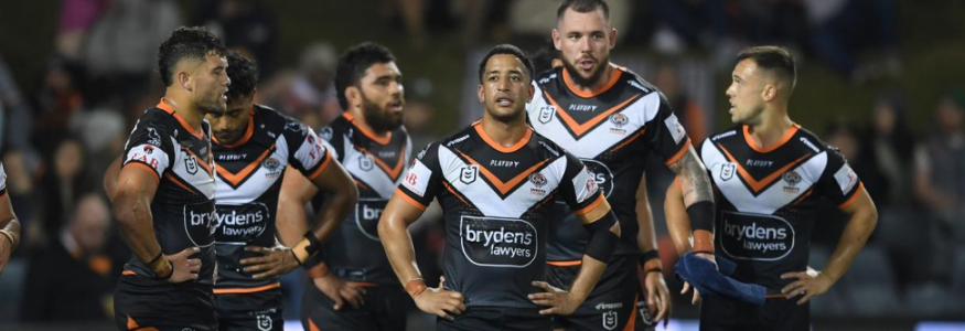 maillot rugby Wests Tigers